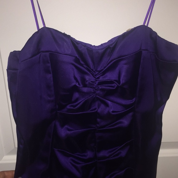 Caché jewel purple cocktail dress - Picture 2 of 4